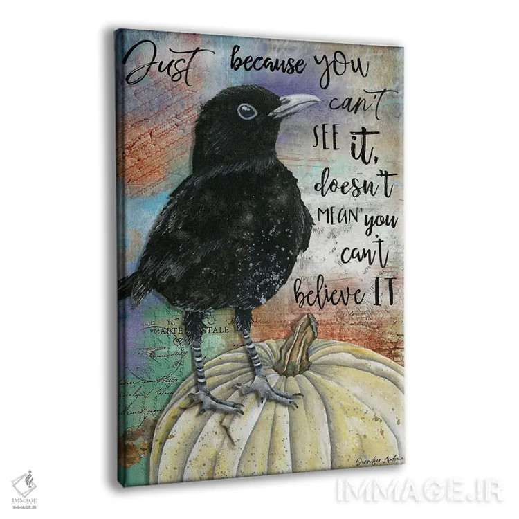 تابلو دکوراتیو فقط چون که اثر جنیفر لمباین - نمای پرسپکتیو محصول