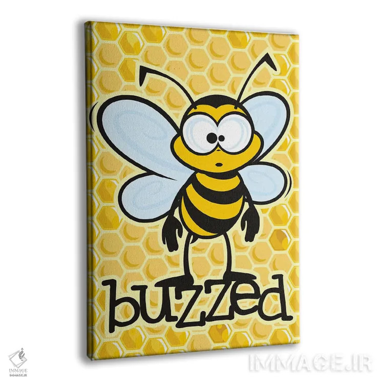 تابلو دکوراتیو سرخوش اثر جیمز لی - نمای پرسپکتیو محصول