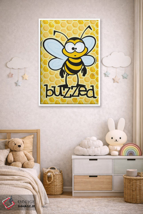 تابلو دکوراتیو سرخوش اثر جیمز لی - D4W