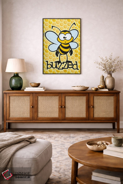 تابلو دکوراتیو سرخوش اثر جیمز لی - D5B