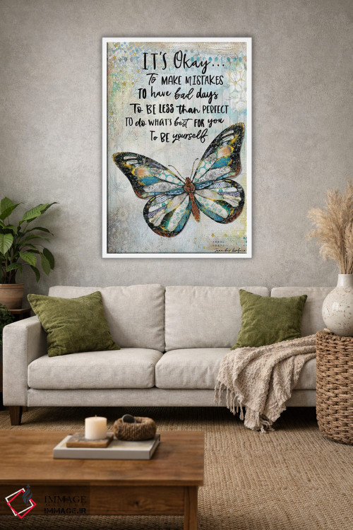 تابلو دکوراتیو اشکالی ندارد اثر جنیفر لمباین - D1W