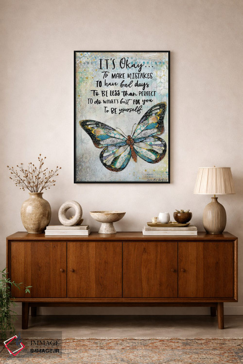 تابلو دکوراتیو اشکالی ندارد اثر جنیفر لمباین - D2B