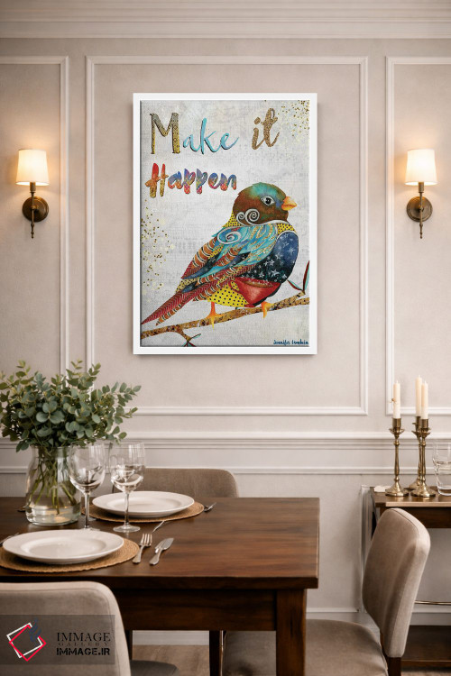 تابلو دکوراتیو عملی اش کن اثر جنیفر لمباین - D1W