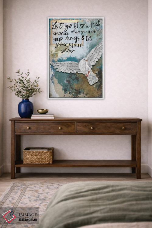 تابلو دکوراتیو رها کن اثر جنیفر لمباین - D3W