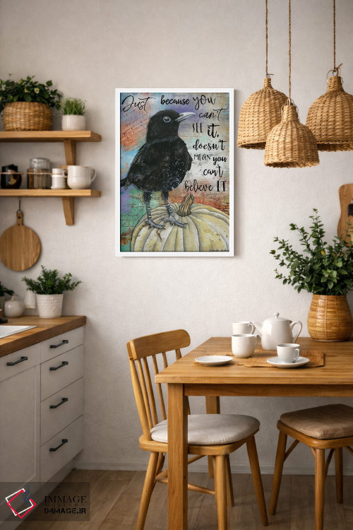 تابلو دکوراتیو فقط چون که اثر جنیفر لمباین - D3W