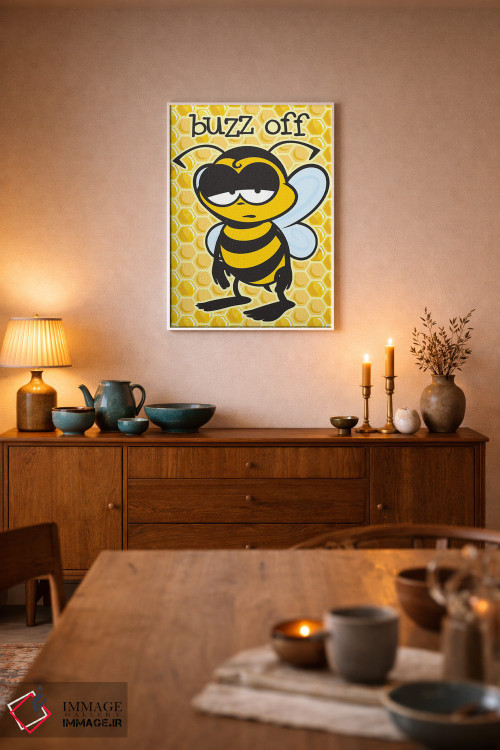 تابلو دکوراتیو گم شو اثر جیمز لی - D6W