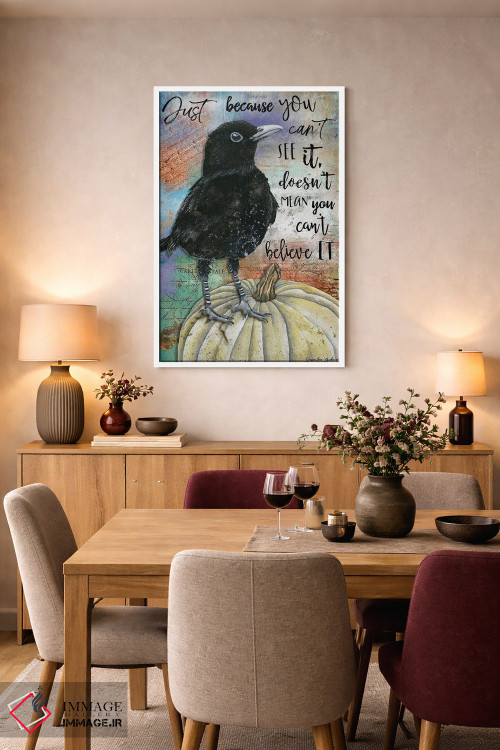 تابلو دکوراتیو فقط چون که اثر جنیفر لمباین - D6W