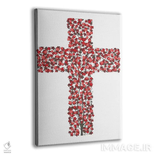 تابلو دکوراتیو زندگی سرشار در صلیب اثر جیمز لی - نمای پرسپکتیو محصول