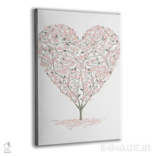 تابلو دکوراتیو عشق شکوفا اثر جیمز لی - نمای پرسپکتیو محصول