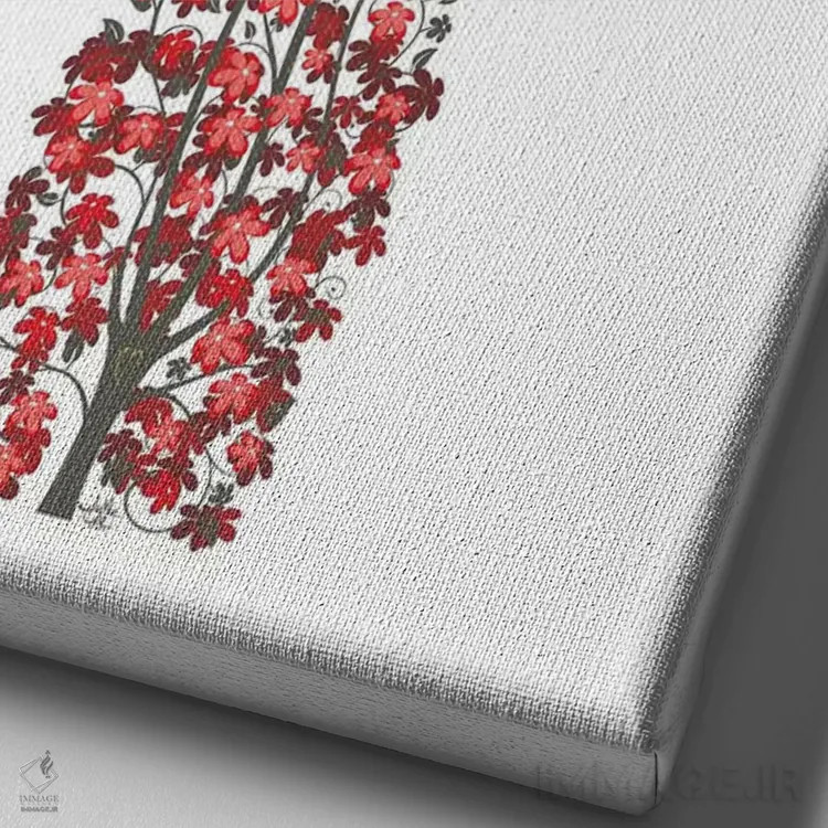 تابلو دکوراتیو زندگی سرشار در صلیب اثر جیمز لی - نمای نزدیک بافت بوم