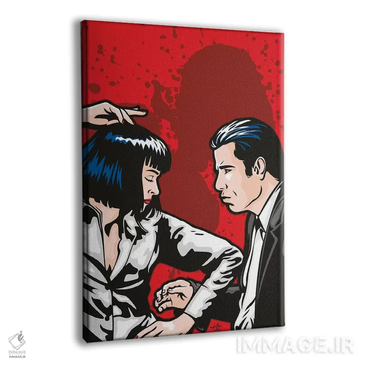 تابلو دکوراتیو مسابقه تویست جک ربیت اسلیم اثر جیمز لی - نمای پرسپکتیو محصول