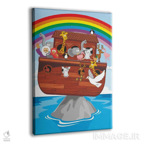 تابلو دکوراتیو کشتی نوح اثر جیمز لی - نمای پرسپکتیو محصول