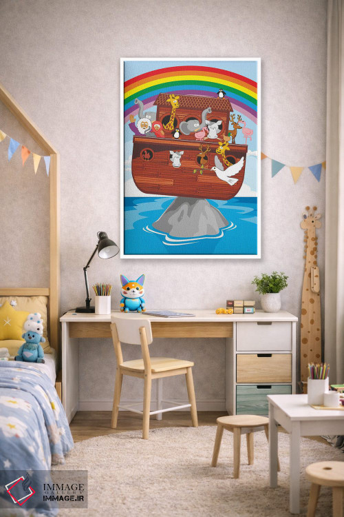 تابلو دکوراتیو کشتی نوح اثر جیمز لی - D1W