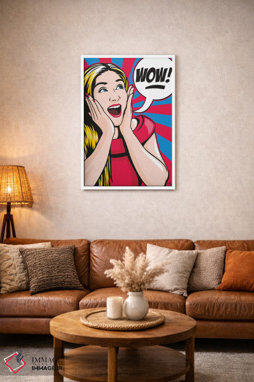 تابلو دکوراتیو وای! اثر جیمز لی - D1W