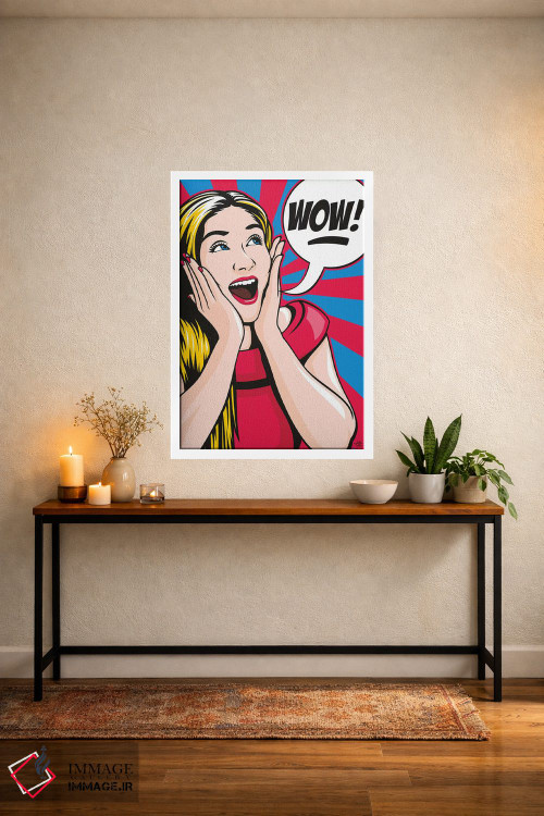 تابلو دکوراتیو وای! اثر جیمز لی - D2W
