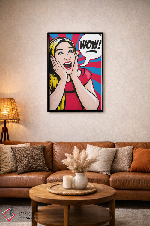 تابلو دکوراتیو وای! اثر جیمز لی - D3B