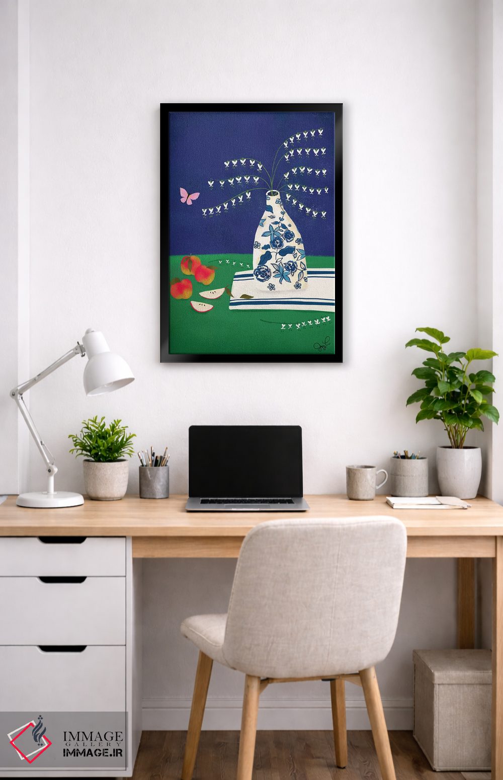 تابلو دکوراتیو قلب خونین اثر جوی لافرم - D5B