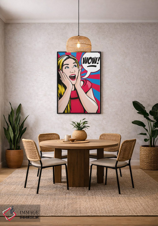 تابلو دکوراتیو وای! اثر جیمز لی - D4B
