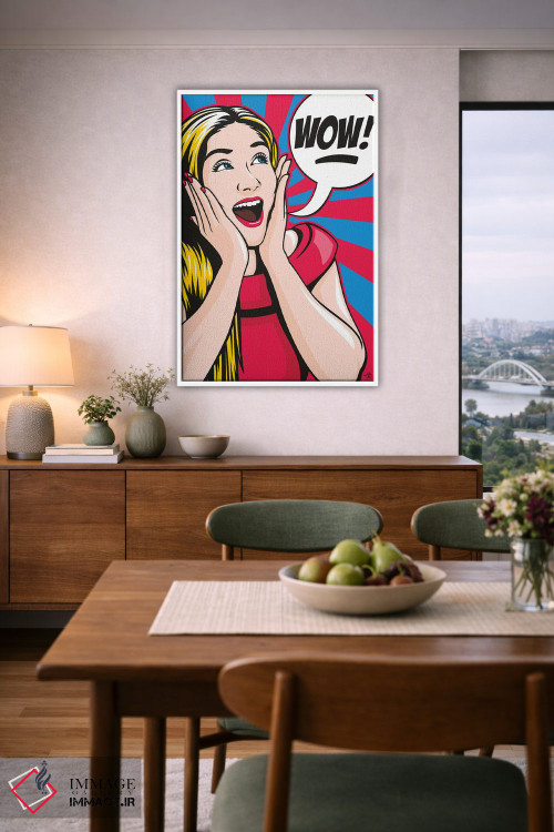 تابلو دکوراتیو وای! اثر جیمز لی - D6W