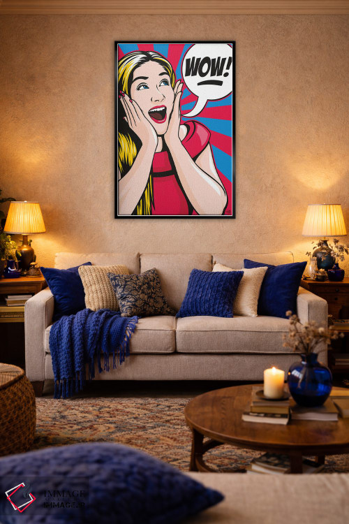 تابلو دکوراتیو وای! اثر جیمز لی - D5B