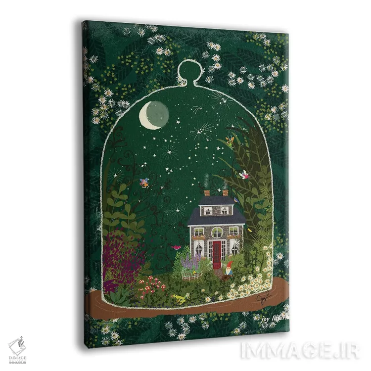 تابلو دکوراتیو تراریوم ۱ اثر جوی لافرم - نمای پرسپکتیو محصول