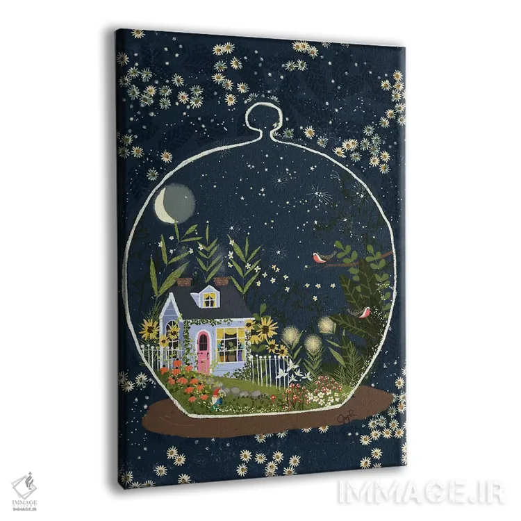 تابلو دکوراتیو تراریوم ۲ اثر جوی لافرم - نمای پرسپکتیو محصول