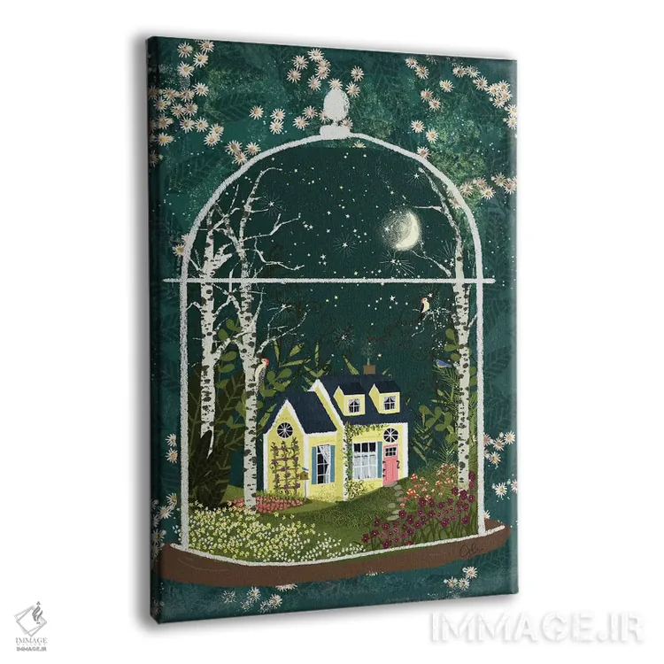 تابلو دکوراتیو تراریوم ۳ اثر جوی لافرم - نمای پرسپکتیو محصول