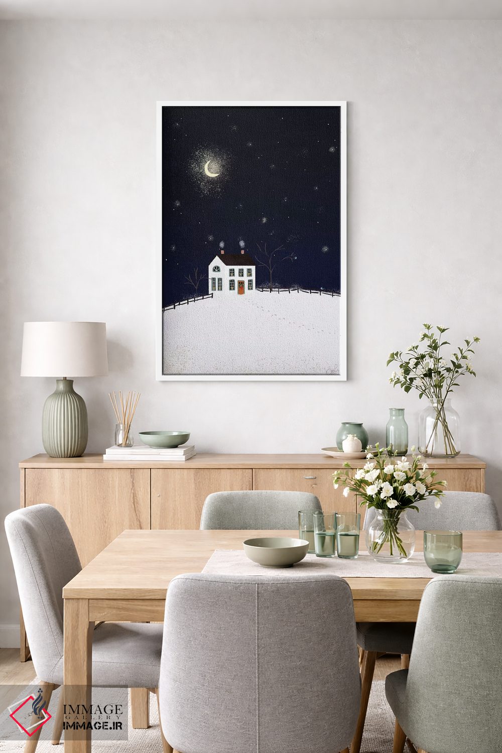 تابلو دکوراتیو ترکیب هنر فولکلور ۲ اثر جوی لافرم - D4W