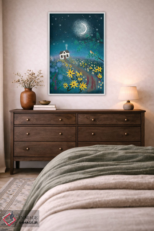 تابلو دکوراتیو بلبل اثر جوی لافرم - D3W