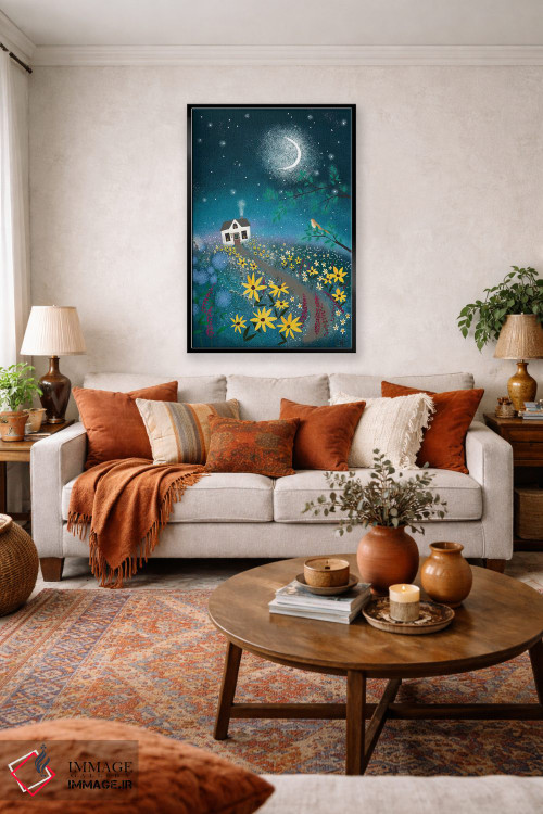 تابلو دکوراتیو بلبل اثر جوی لافرم - D4B