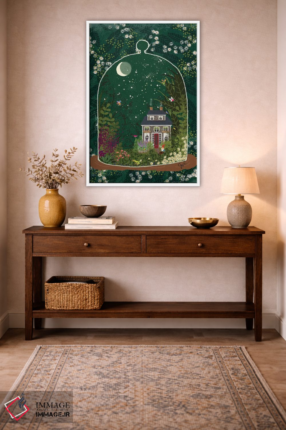 تابلو دکوراتیو تراریوم ۱ اثر جوی لافرم - D3W