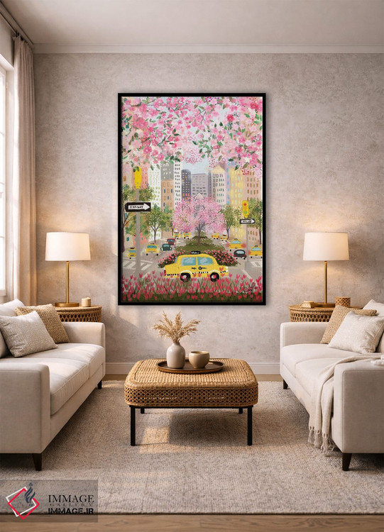 تابلو دکوراتیو خیابان پارک اثر جوی لافرم - D2B