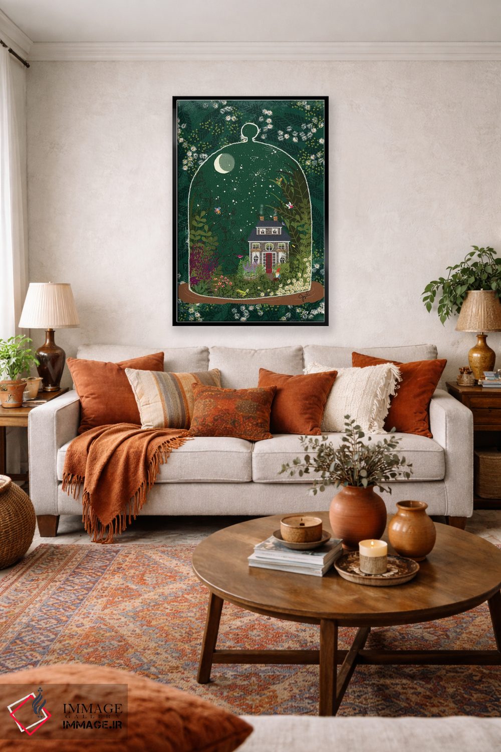 تابلو دکوراتیو تراریوم ۱ اثر جوی لافرم - D4B