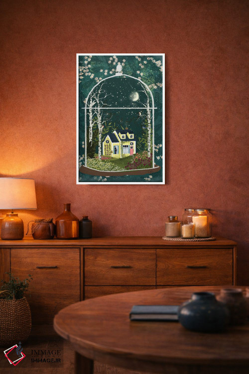 تابلو دکوراتیو تراریوم ۳ اثر جوی لافرم - D3W