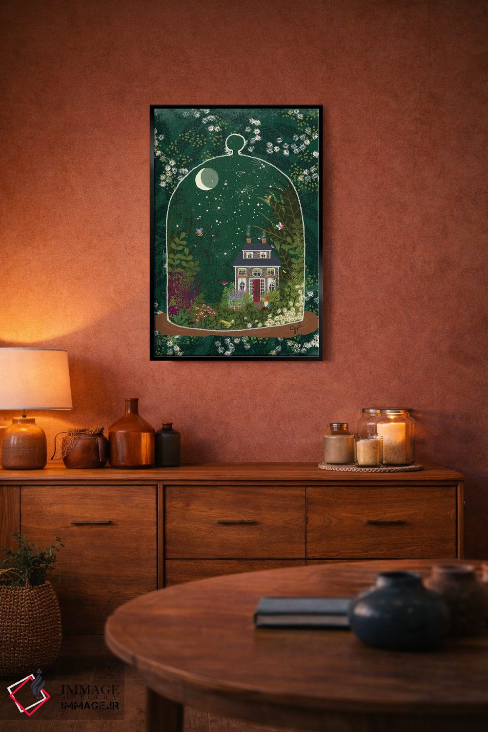 تابلو دکوراتیو تراریوم ۱ اثر جوی لافرم - D5B