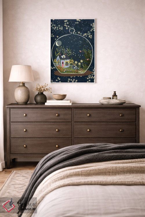 تابلو دکوراتیو تراریوم ۲ اثر جوی لافرم - D2W