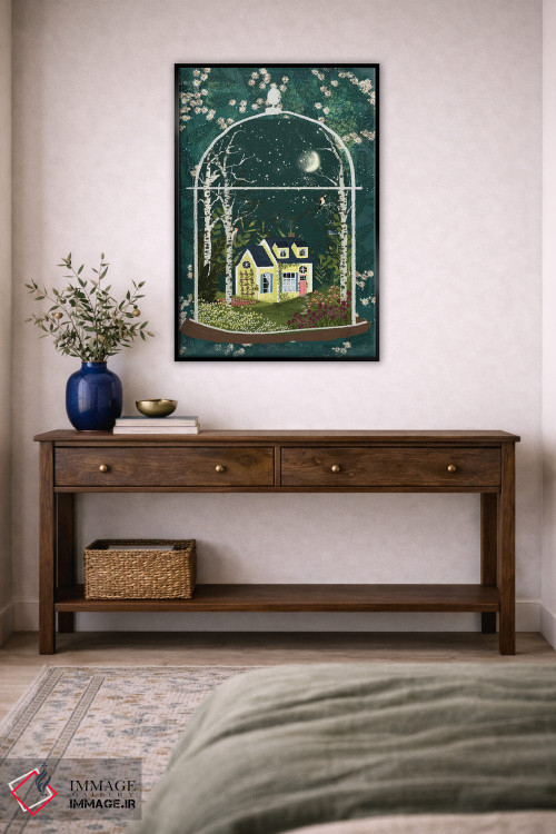 تابلو دکوراتیو تراریوم ۳ اثر جوی لافرم - D4B