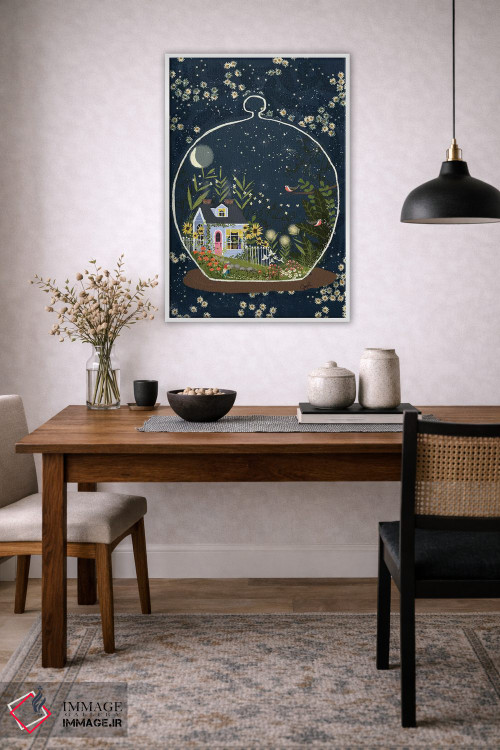 تابلو دکوراتیو تراریوم ۲ اثر جوی لافرم - D3W