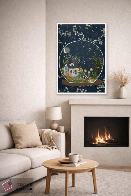 تابلو دکوراتیو تراریوم ۲ اثر جوی لافرم - D6W