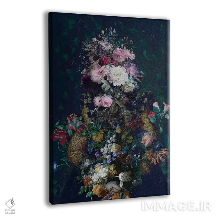 تابلو دکوراتیو طبیعت بی جان اثر خوزه لوئیس گوئررو - نمای پرسپکتیو محصول