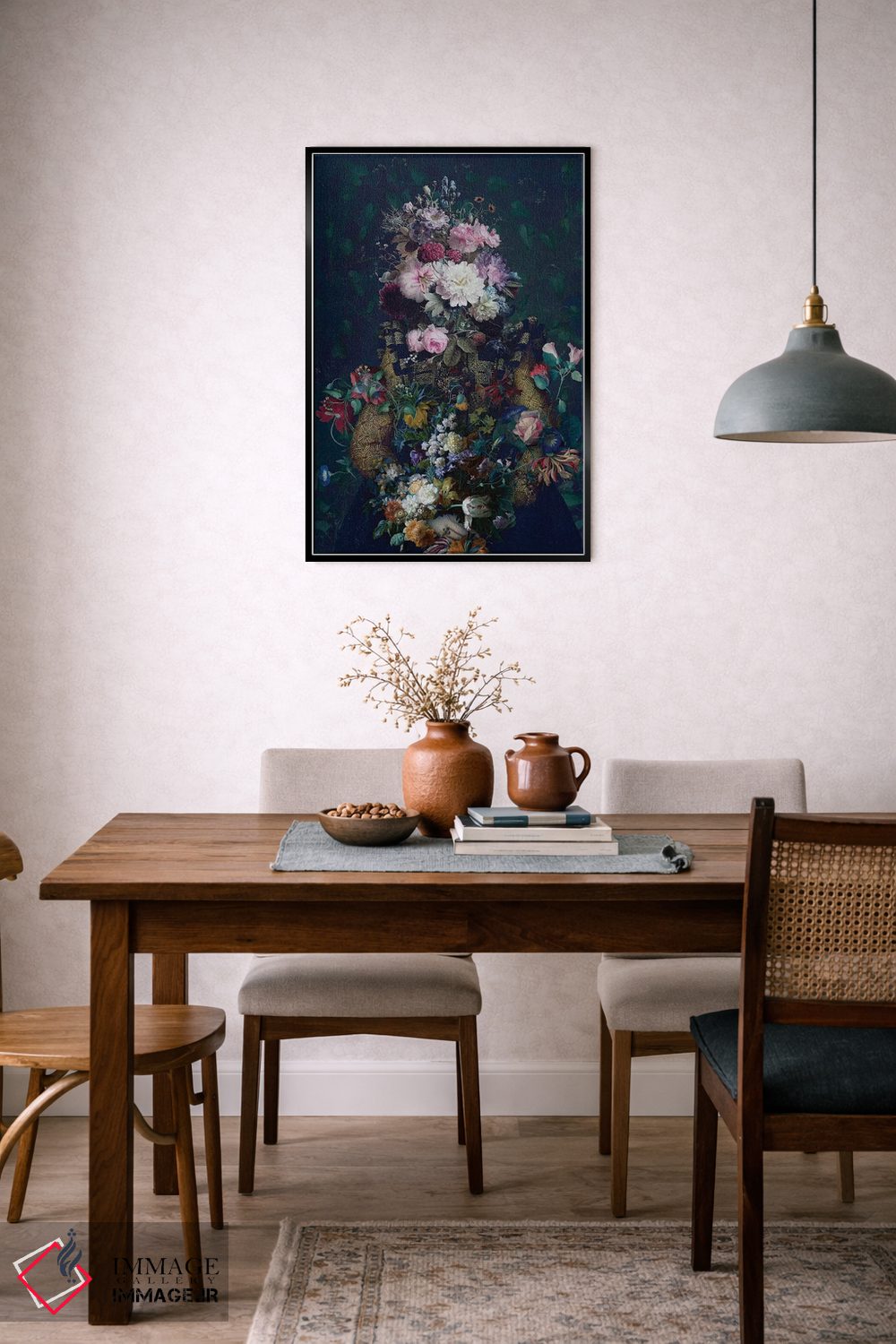 تابلو دکوراتیو طبیعت بی جان اثر خوزه لوئیس گوئررو - D6B