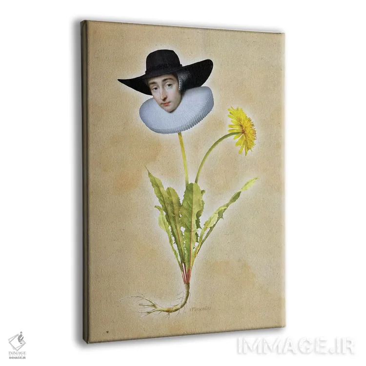 تابلو دکوراتیو قاصدک اثر خوزه لوئیس گوئررو - نمای پرسپکتیو محصول