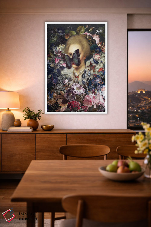 تابلو دکوراتیو چشم اثر خوزه لوئیس گوئررو - D2W