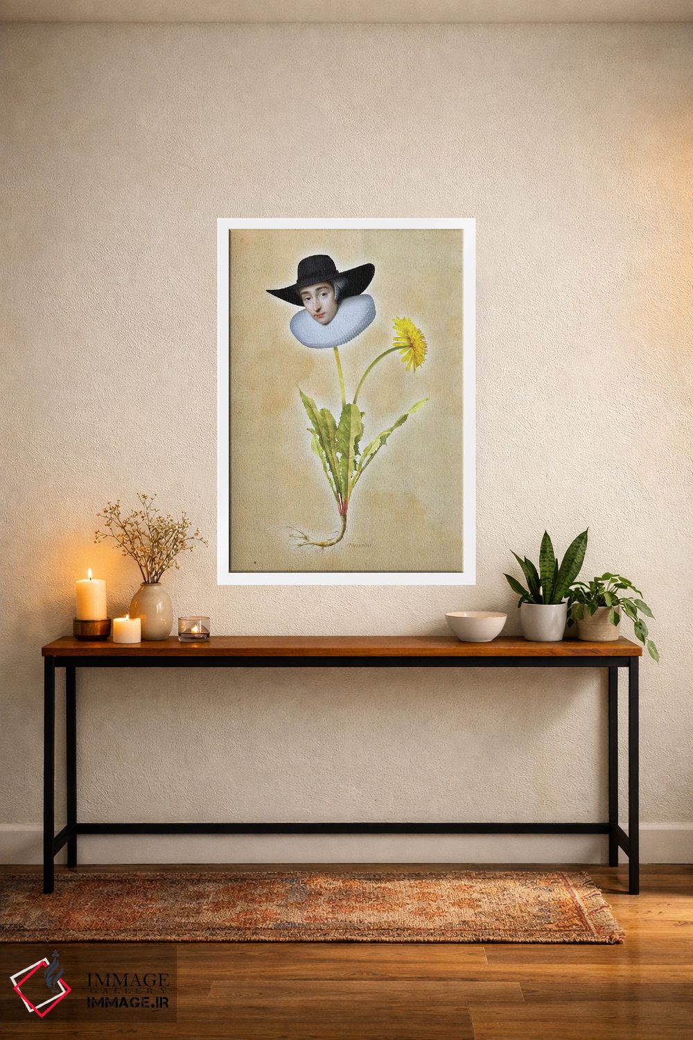 تابلو دکوراتیو قاصدک اثر خوزه لوئیس گوئررو - D3W