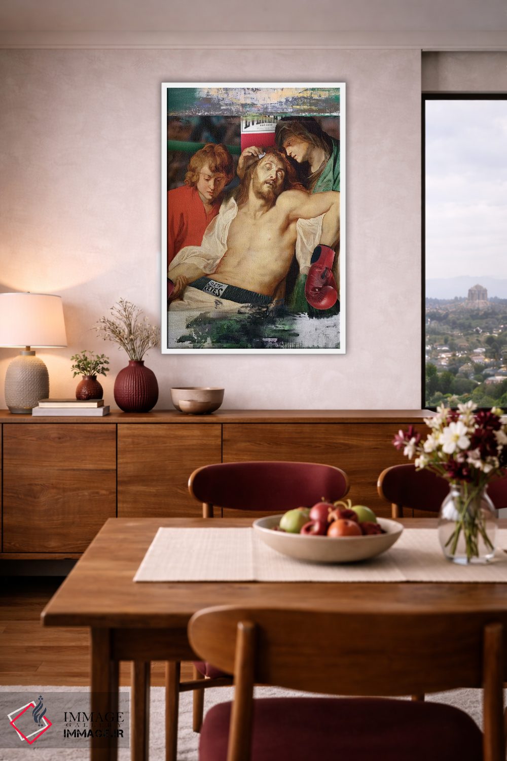 تابلو دکوراتیو مبارز اثر خوزه لوئیس گوئررو - D3W