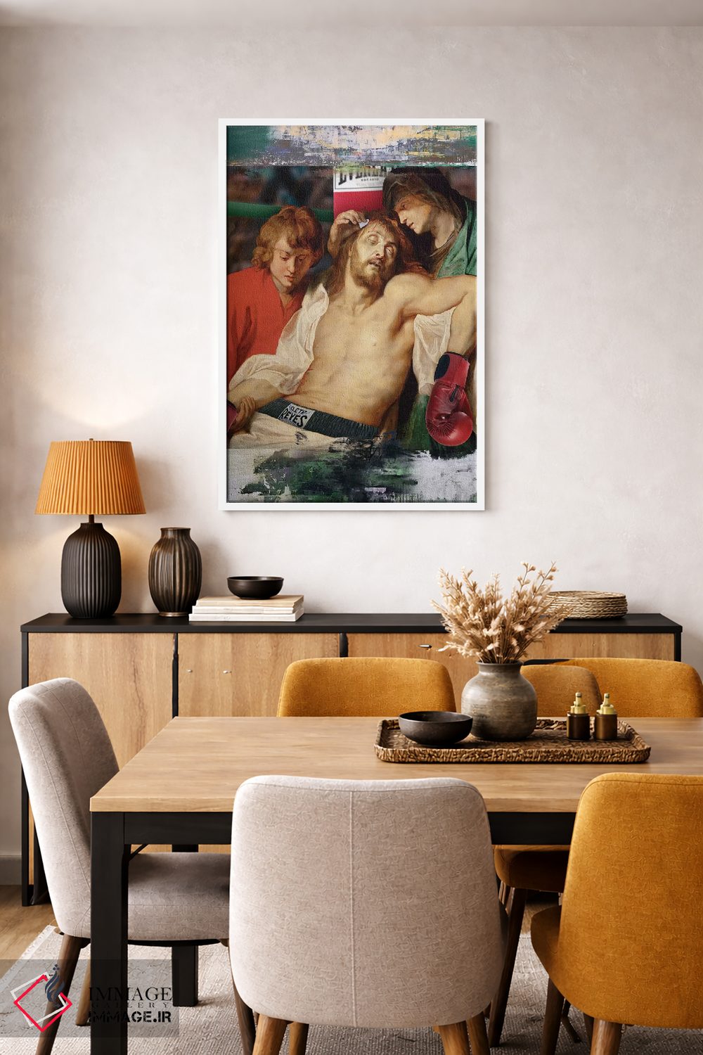 تابلو دکوراتیو مبارز اثر خوزه لوئیس گوئررو - D4W