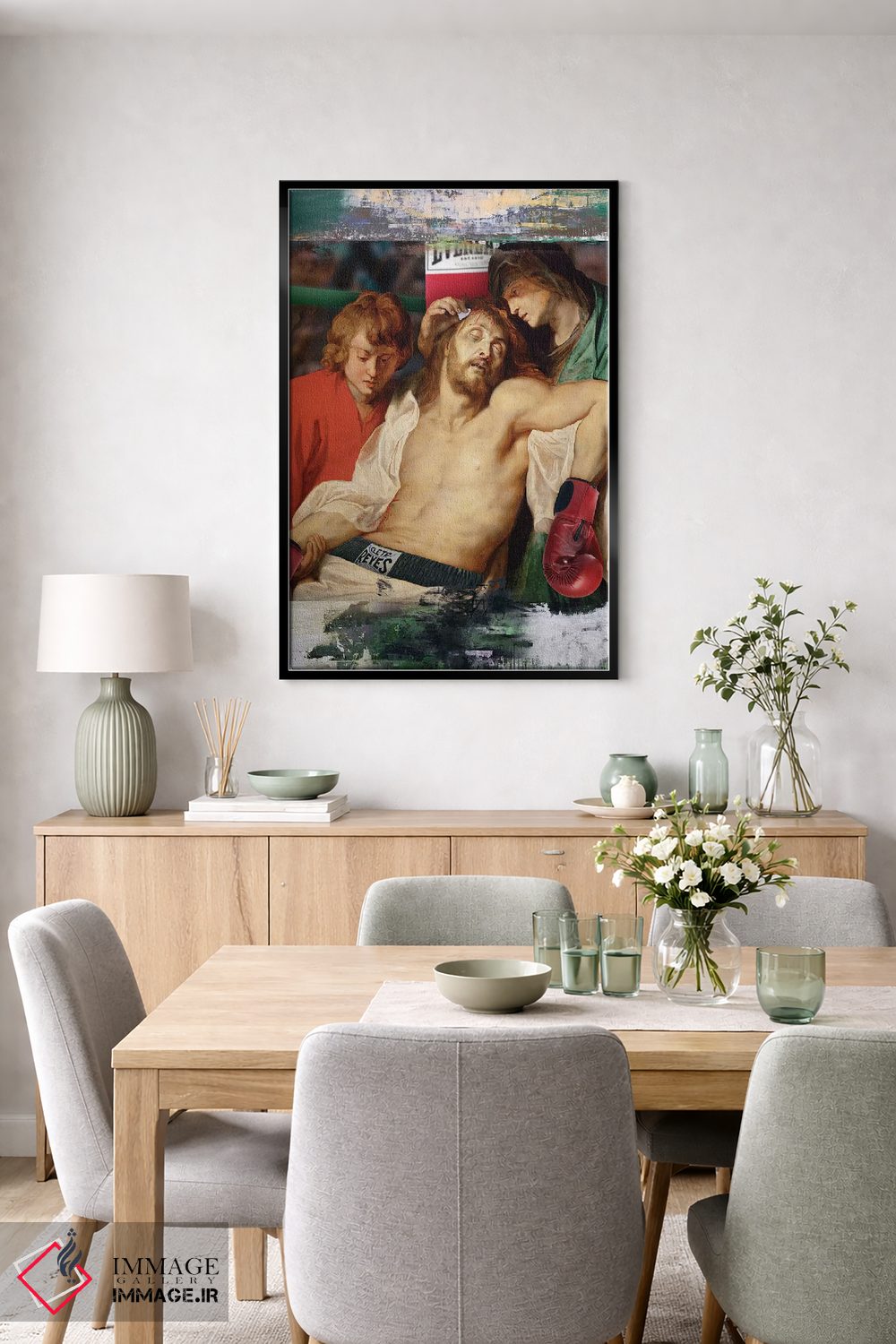 تابلو دکوراتیو مبارز اثر خوزه لوئیس گوئررو - D5B