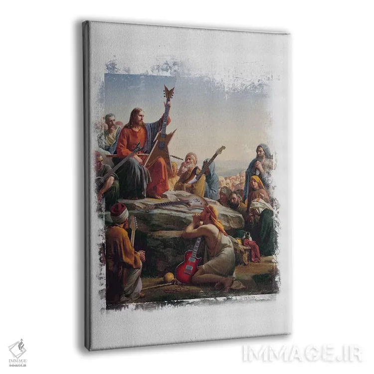 تابلو دکوراتیو عیسی فوق العاده است اثر خوزه لوئیس گوئررو - نمای پرسپکتیو محصول