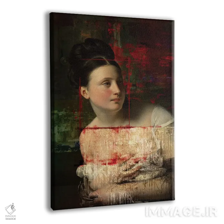 تابلو دکوراتیو لوکس اثر خوزه لوئیس گوئررو - نمای پرسپکتیو محصول