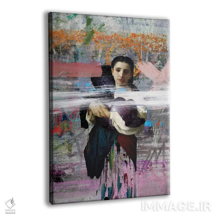 تابلو دکوراتیو مادر اثر خوزه لوئیس گوئررو - نمای پرسپکتیو محصول